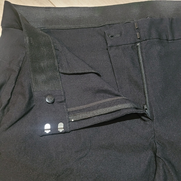 Lane Bryant Women's 4 Season Straight Leg Midrise Dress Pants Size 26 Black NEW - Picture 4 of 9